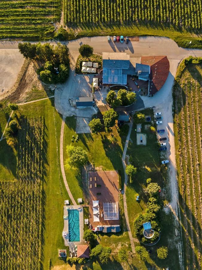 Hilltop Borbirtok&Étterem Hotell Neszmély Eksteriør bilde